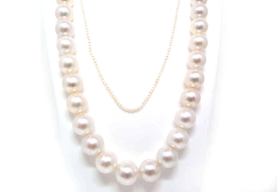 Round White Grade AAA Strands